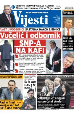 Vijesti - broj 5834, 25. jun 2014.