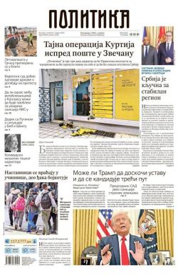 Politika - broj 39990, 3. apr 2025.