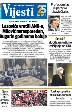 Vijesti - broj 8644, 6. maj 2022.