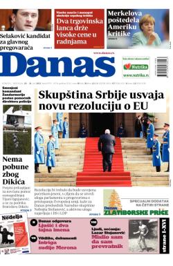 Danas - broj 5773-5774, 20. jul 2013.