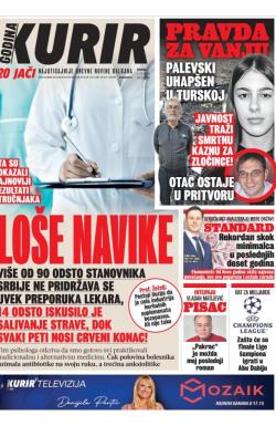 Kurir - broj 3518, 6. dec 2023.