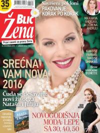 Blic Žena - broj 580, 26. dec 2015.