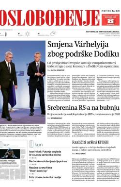 Oslobođenje - broj 26889, 13. jan 2022.