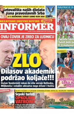 Informer - broj 2821, 30. jul 2021.