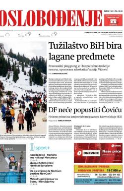 Oslobođenje - broj 26273, 20. jan 2020.