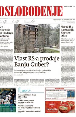Oslobođenje - broj 25278, 10. apr 2017.