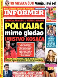 Informer CG - broj 732, 27. sep 2014.