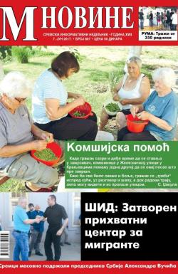 M Novine, Sr. Mitrovica - broj 807, 7. jun 2017.