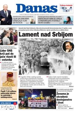 Danas - broj 9247, 9. mar 2023.