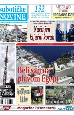 Nove Subotičke novine - broj 435, 15. avg 2025.