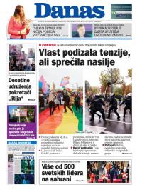 Danas - broj 9104, 18. sep 2022.