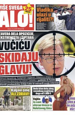 Alo - broj 3738, 24. jul 2018.
