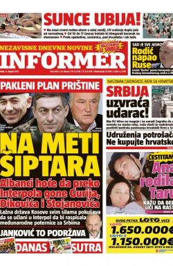 Informer - broj 1605, 4. avg 2017.