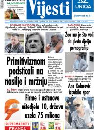 Vijesti - broj 5588, 27. nov 2013.