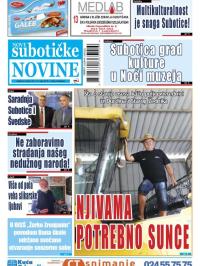 Nove Subotičke novine - broj 115, 17. maj 2019.