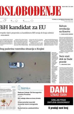 Oslobođenje - broj 27171, 13. dec 2022.