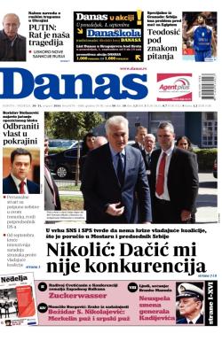 Danas - broj 6179-6180, 30. avg 2014.