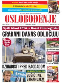 Oslobođenje - broj 24.376, 12. okt 2014.