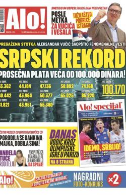 Alo - broj 5879, 26. jul 2024.