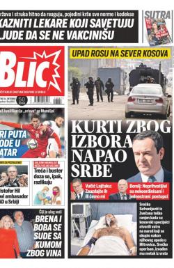 Blic - broj 8847, 14. okt 2021.