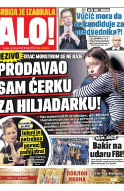 Alo - broj 3221, 11. feb 2017.