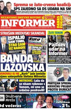 Informer - broj 1138, 28. jan 2016.