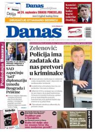 Danas - broj 7663-7664, 22. sep 2018.