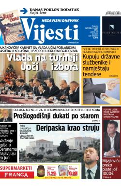 Vijesti - broj 5724, 6. mar 2014.
