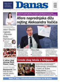 Danas - broj 8652, 8. jun 2021.