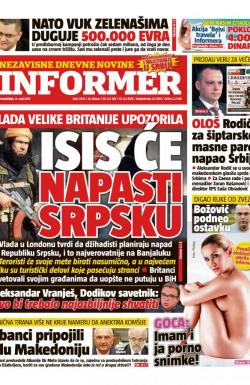 Informer - broj 1529, 8. maj 2017.