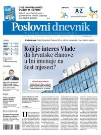 Poslovni Dnevnik - broj 4984, 11. dec 2023.
