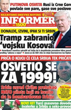 Informer - broj 1500, 31. mar 2017.