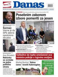 Danas - broj 8030, 24. sep 2019.