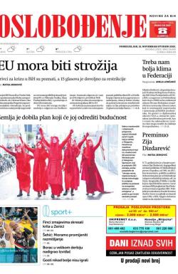 Oslobođenje - broj 26840, 15. nov 2021.