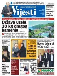 Vijesti - broj 6034, 14. jan 2015.