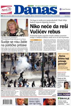 Danas - broj 5490, 10. okt 2012.