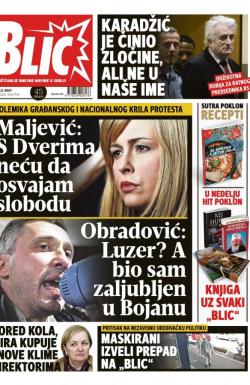 Blic - broj 7936, 22. mar 2019.