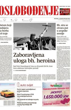 Oslobođenje - broj 25245, 8. mar 2017.