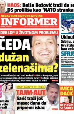 Informer - broj 574, 24. mar 2014.