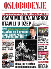 Oslobođenje - broj 24.389, 25. okt 2014.