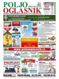 Poljoprivredni Oglasnik - broj 408, 9. okt 2019.