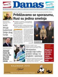 Danas - broj 7752, 20. dec 2018.