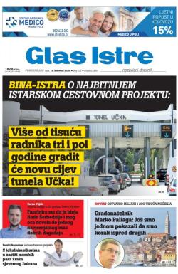 Glas Istre - broj 219, 10. avg 2020.