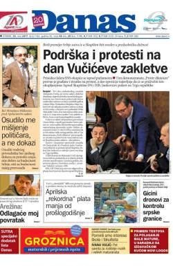 Danas - broj 7183, 30. maj 2017.