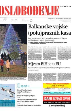 Oslobođenje - broj 27158, 28. nov 2022.