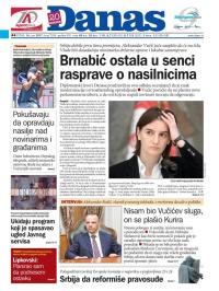 Danas - broj 7200, 16. jun 2017.