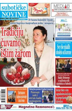 Nove Subotičke novine - broj 211, 2. apr 2021.