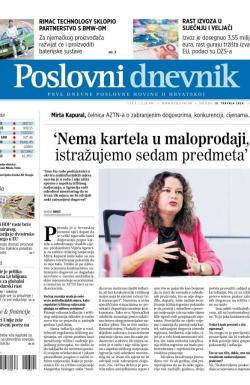 Poslovni Dnevnik - broj 5067, 10. apr 2024.