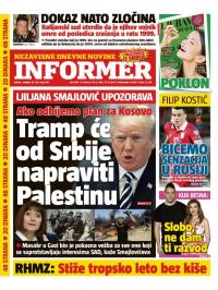 Informer - broj 1845, 19. maj 2018.