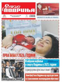 Glas Podrinja - broj 4073, 9. jan 2026.